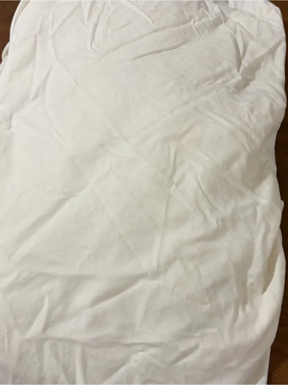 Peacock Alley off White full size fitted sheet